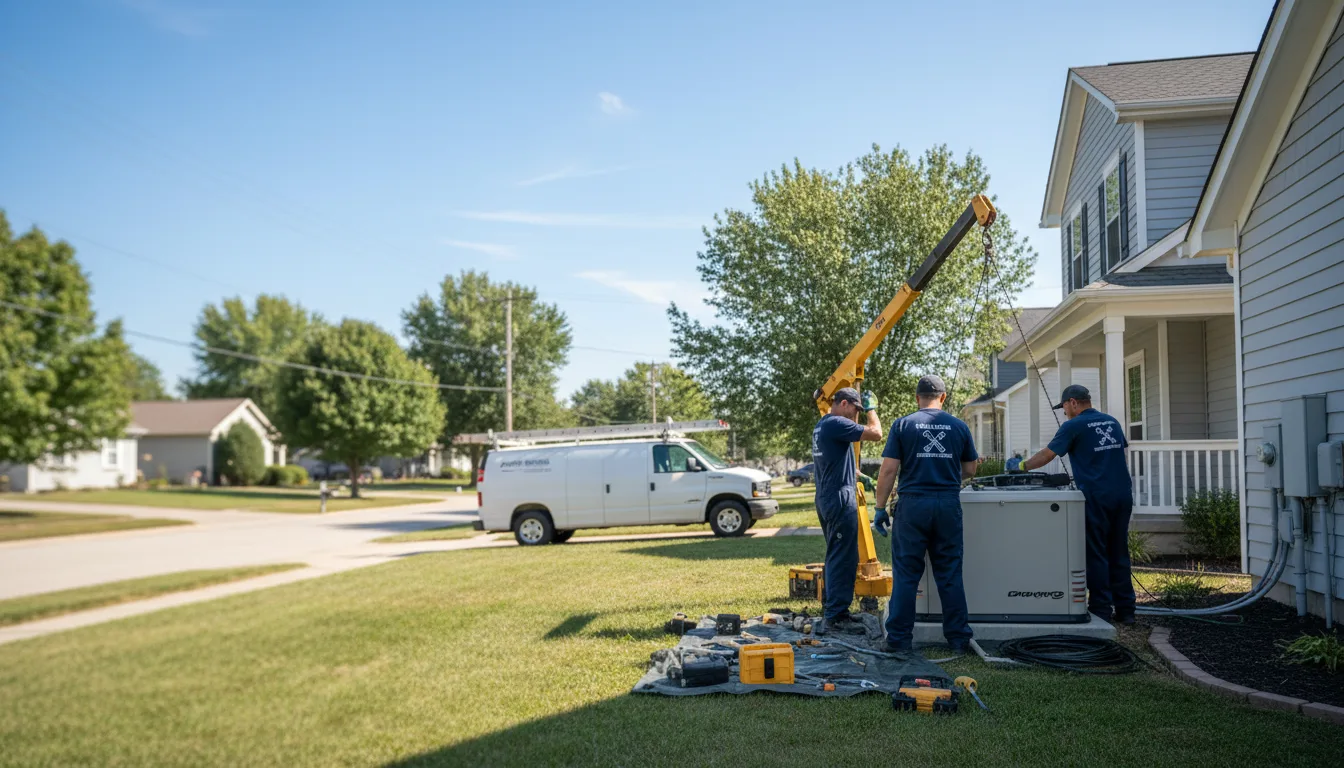 Generator Installation in Gallatin, TX near me
